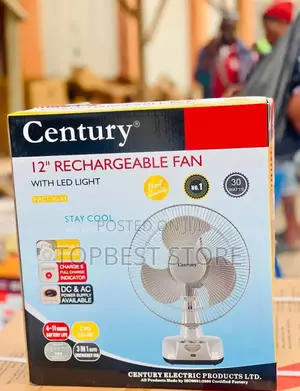 Rechargeable Fan 12inches Table Top