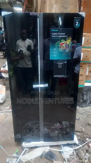 Hisense Luxury Inverter Side by Side Refrigerator With Water Dispenser