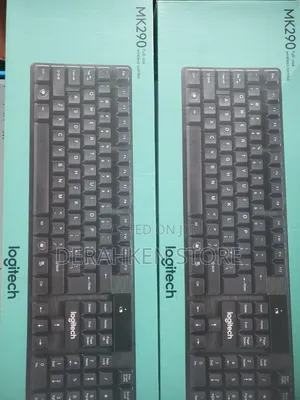  Logitech Wireless Combo Keyboard and Mouse
