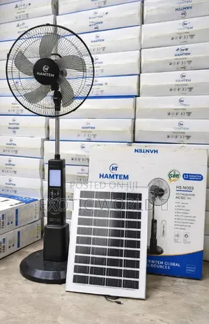 18 Inches Hamtem Solar Fan