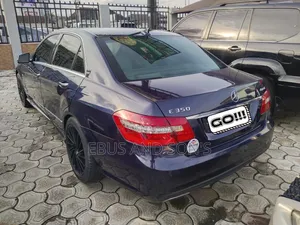 Mercedes-Benz E350 2012 Blue