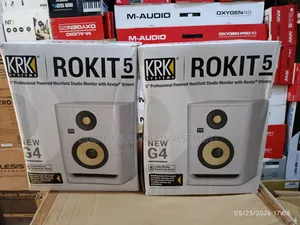 KRK Rokit 5 White Studio Monitor Speaker