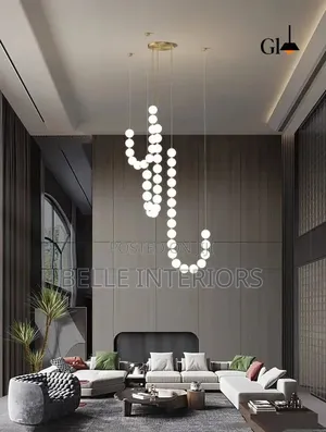 Necklace Chandelier With Acrylics