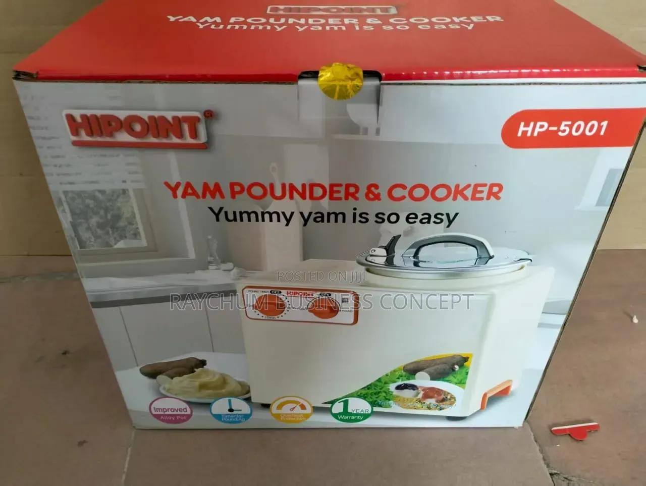 Yam Pounding Machine Hipoint Low Wattage Ymaxhine