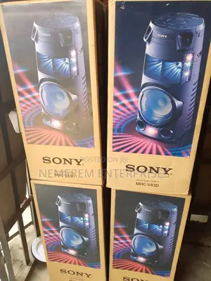 Brand New Sony MHC-V43d High-Power Home Audio System - Boxed