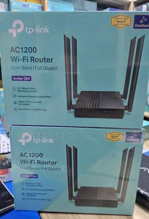 Tp-Link Ac 1200 Wifi Dual Band Full Gigabit Archer C64