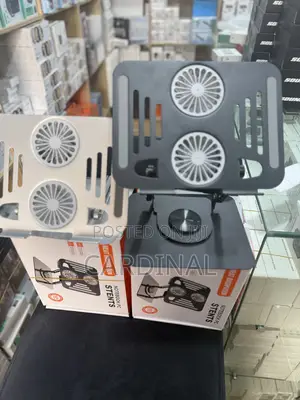Double Fan Laptop Stand