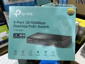 Tp Link 8-Port 10/100 MBPS Poe Switch