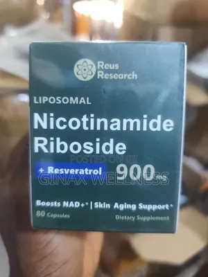 Liposomal Nicotinamide Riboside With Resveratrol Capsule (80 Capsules)