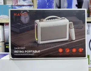 Havit Sk823bt Wireless Retro Portable Karaoke Bluetooth Speaker