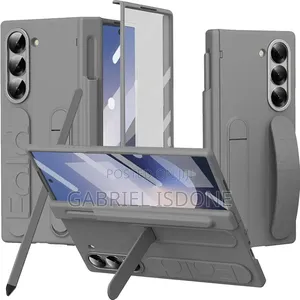Samsung Galaxy Z Fold 5 Phone Case With Strap,Protective Stand .Spen