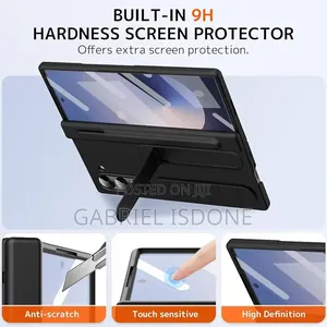 Samsung Galaxy Z Fold 3 and 4 Built-in Screen Protector Standing Spen