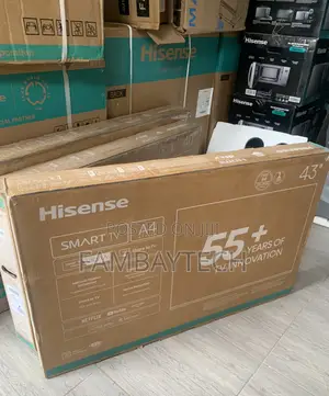 Brand New Hisense 43 Inches 1080p Full Hd Flat Screen Tv