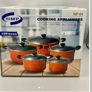 10 Pcs Cooking Appliance 20 Cm / 22 Cm / 24 Cm / 28 Cm / 30 Cm