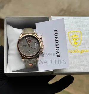 Poedagar Leather Watch
