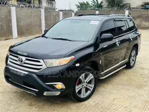 Toyota Highlander Limited 2012 Black