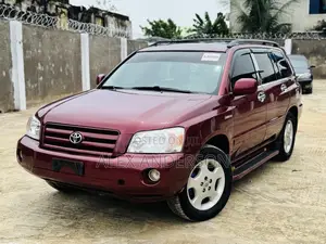 Toyota Highlander Limited V6 2006 Burgundy