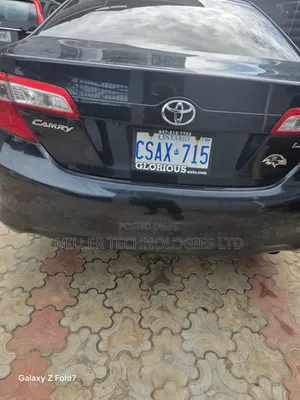 Toyota Camry 2012 Blue