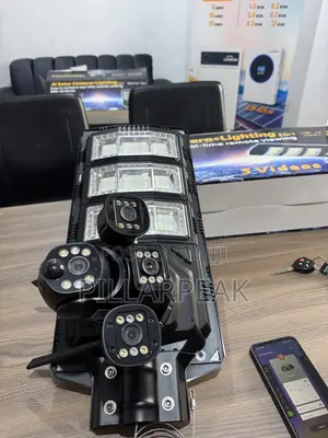 Solar Camera + Street Lighting 2 In 1