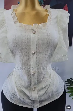 Thrifted Women Lace Blouse