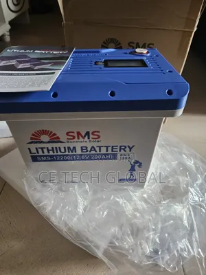 2.5kwh 200ah 12v Lithium Battery - SMS