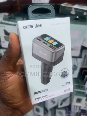 Green Lion Drive Core TFT Car Charger