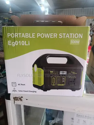 500w Portable Power Station Solar Generator