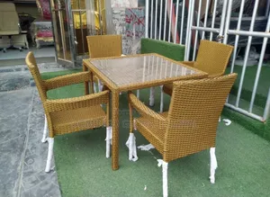 Generic Modern Rattan Chairs and Tables
