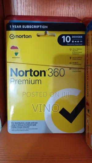 Norton 360 Premium 1year Subscription 10 User