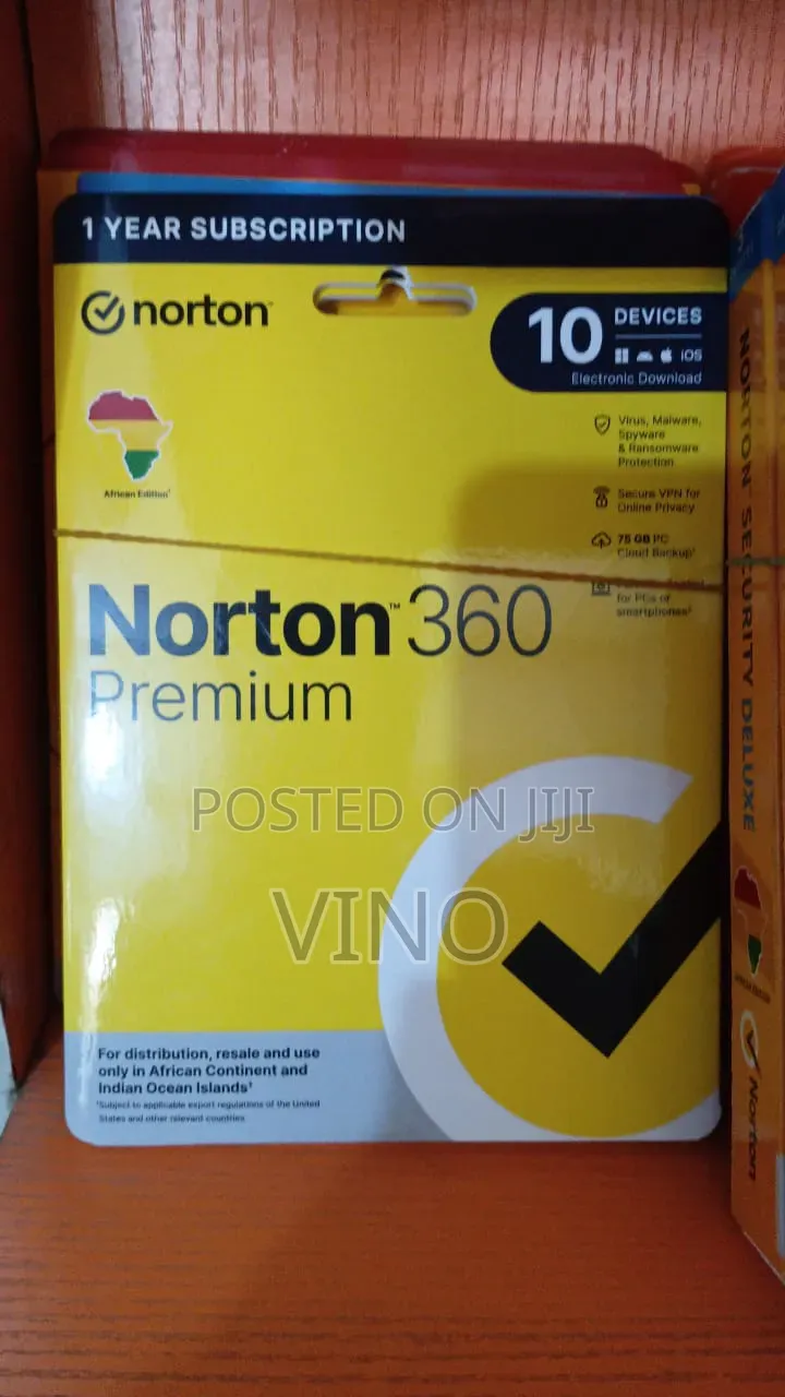 Norton 360 Premium 1year Subscription 10 User