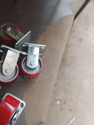 Heavy Duty Red Pu Caster Wheel 6+2" All Sizes a Available