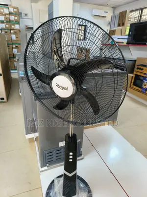 Royal 18" Rechargeable Fan (White)