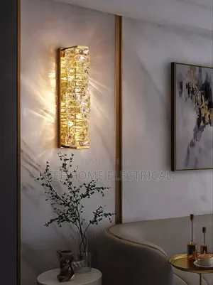 Modern Designer Led Crystal Wall Sconce Light