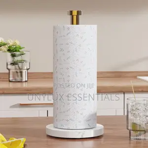 Luxury Gold Marble Base Kitchen Paper Holder