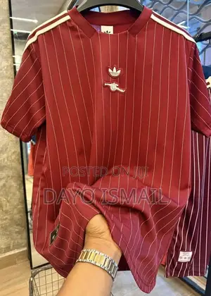 Men’S Retro Arsenal Inspired Football Jersey