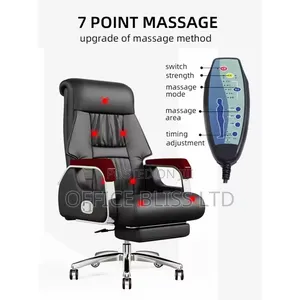 7 Point Eletric Executive Massaging Office Chair