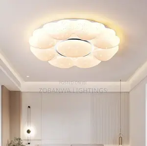 Modern Wooden Round Led Pendant Ceiling Light for Bedroom