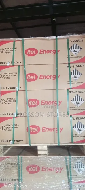 Itel 10.24kwh Lithium Battery Standing 48v 200ah Ipl-51200 Ip21