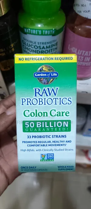 Garden of Life Raw Probiotic Colon Care 50 Billion Cfus X 30