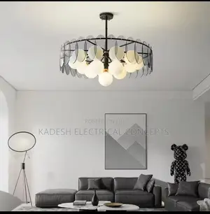 Modern Simple Rall Copper Led Pendant Lamp Indoor Lighting Chandelier