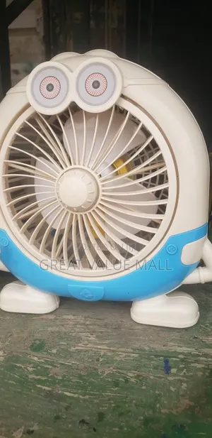 Minion Character Rechargeable Fan Table Fan / Hand Held