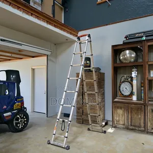 Telescopic Multi-Purpose a-Frame Extension Ladder 16 Feet