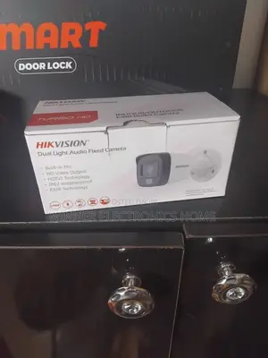 Hikvision Dual Light Audio Fixed CCTV Camera