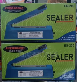 Eurosonic Es-200 Impulse Sealing Machines For Pp/Pe Bags.