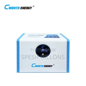 Cworth Energy 2.5kwh/1200w All-in-One Solar Generator, 100% Efficient