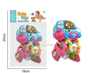 Cartoon and Car Teether Rattle
