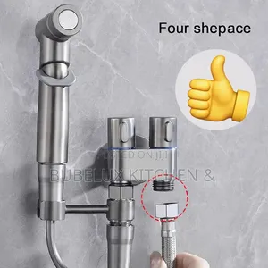 Stainless Steel Hot Cold Bidet Spray Set – Wall Mounted Sprayer