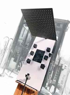Matte Black Luxury Shower Panel–Rain Shower Head,Body Jets,Handheld*