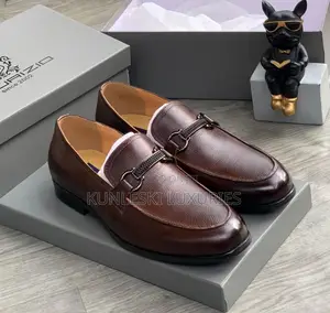 Original Ad Maurizio Black Brown Loafers Shoes