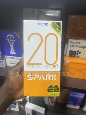 New Tecno Spark 20 Pro 256 GB Black